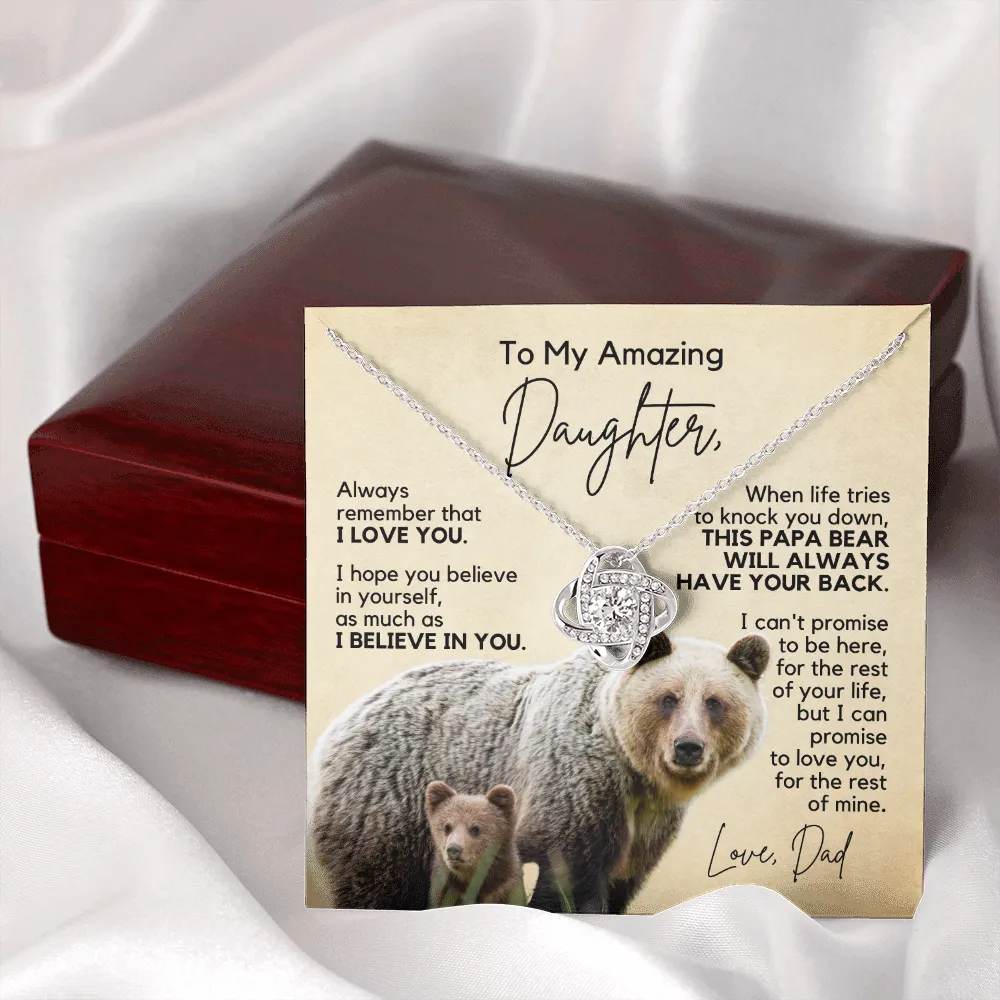 Gift for Daughter | Necklace from Dad | I Believe in You