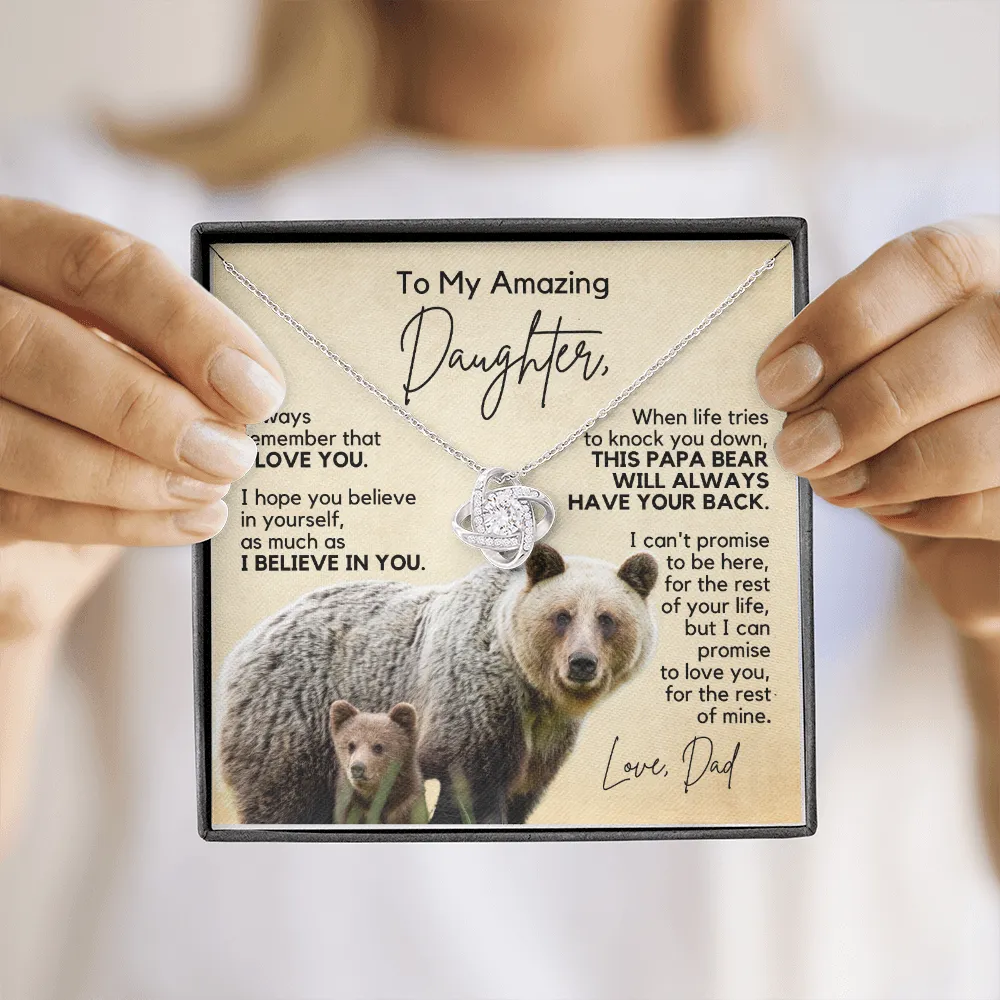 Gift for Daughter | Necklace from Dad | I Believe in You
