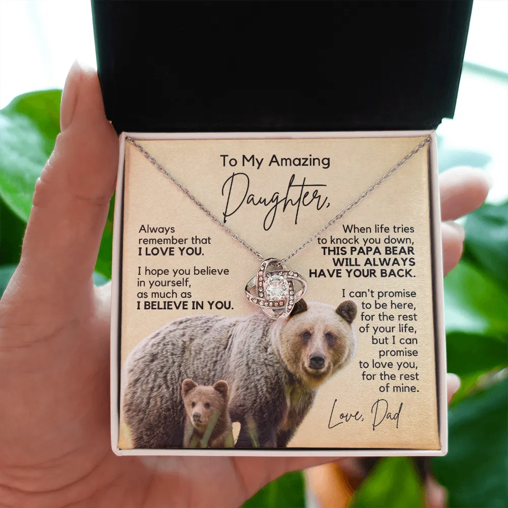 Gift for Daughter | Necklace from Dad | I Believe in You
