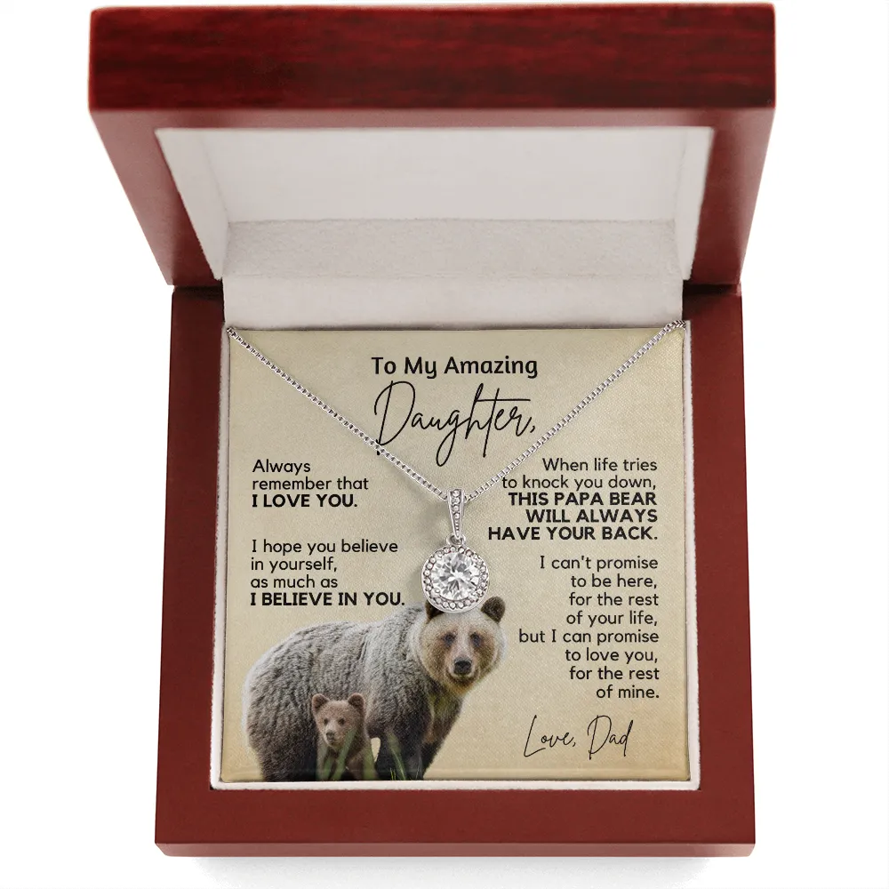 Gift for Daughter | Necklace from Dad | I Believe in You