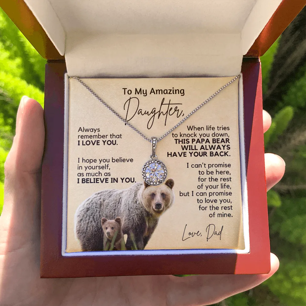 Gift for Daughter | Necklace from Dad | I Believe in You