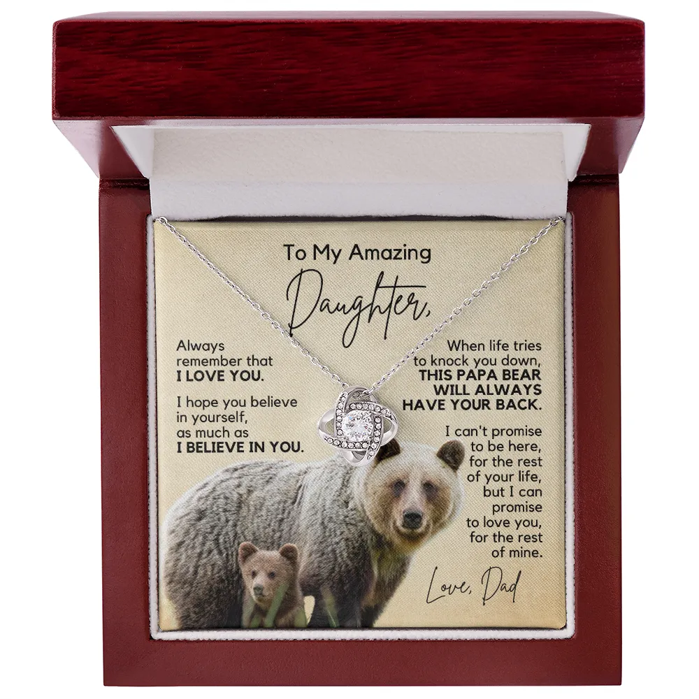 Gift for Daughter | Necklace from Dad | I Believe in You