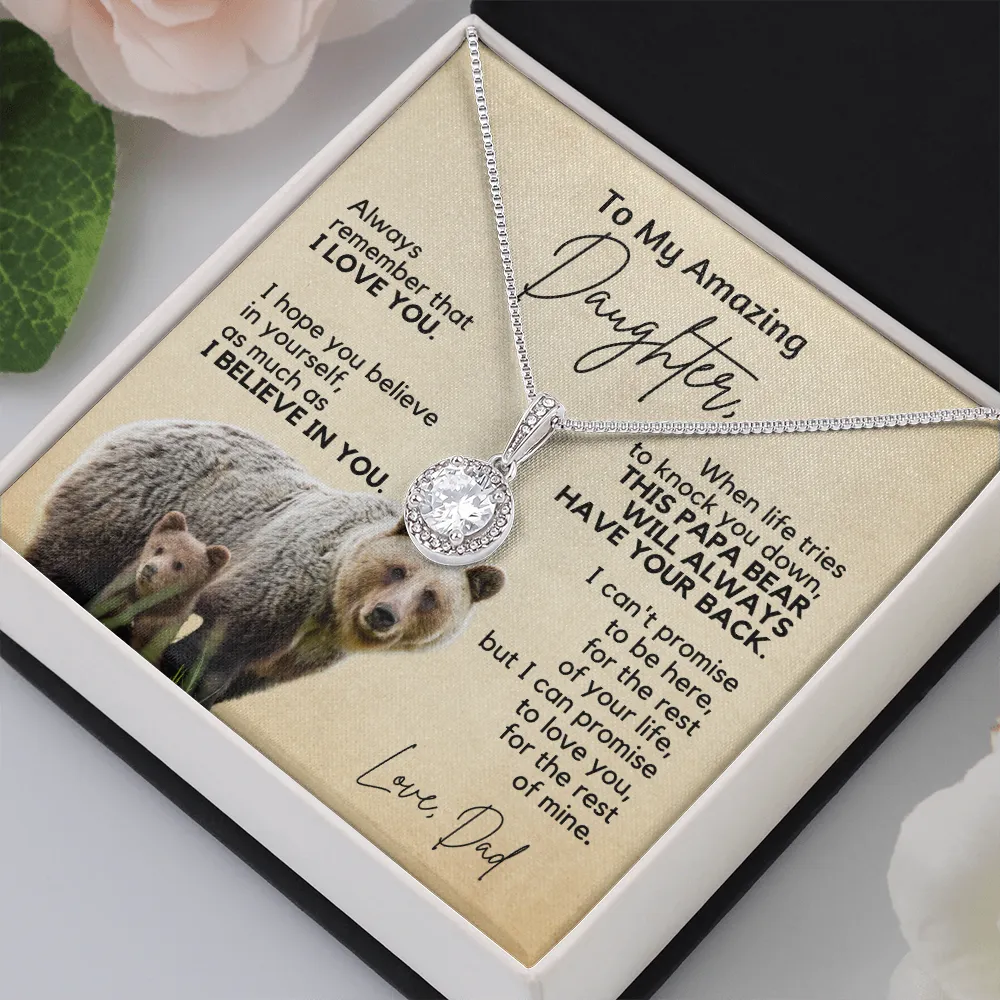 Gift for Daughter | Necklace from Dad | I Believe in You