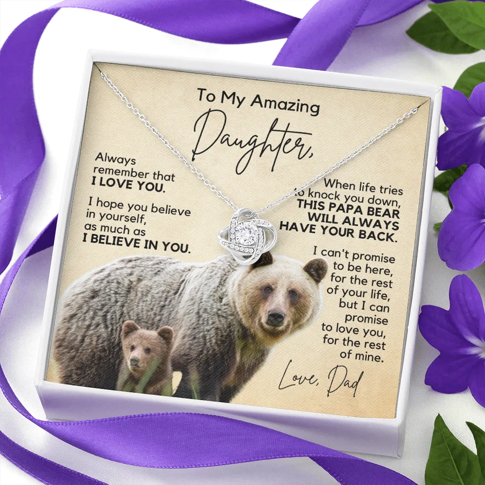 Gift for Daughter | Necklace from Dad | I Believe in You