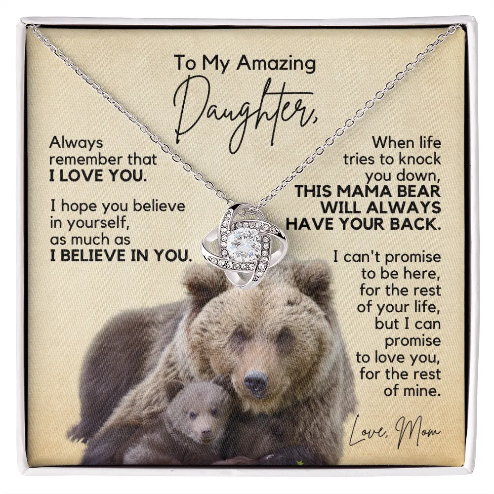 Gift for Daughter | Necklace from Mom | I Believe in You