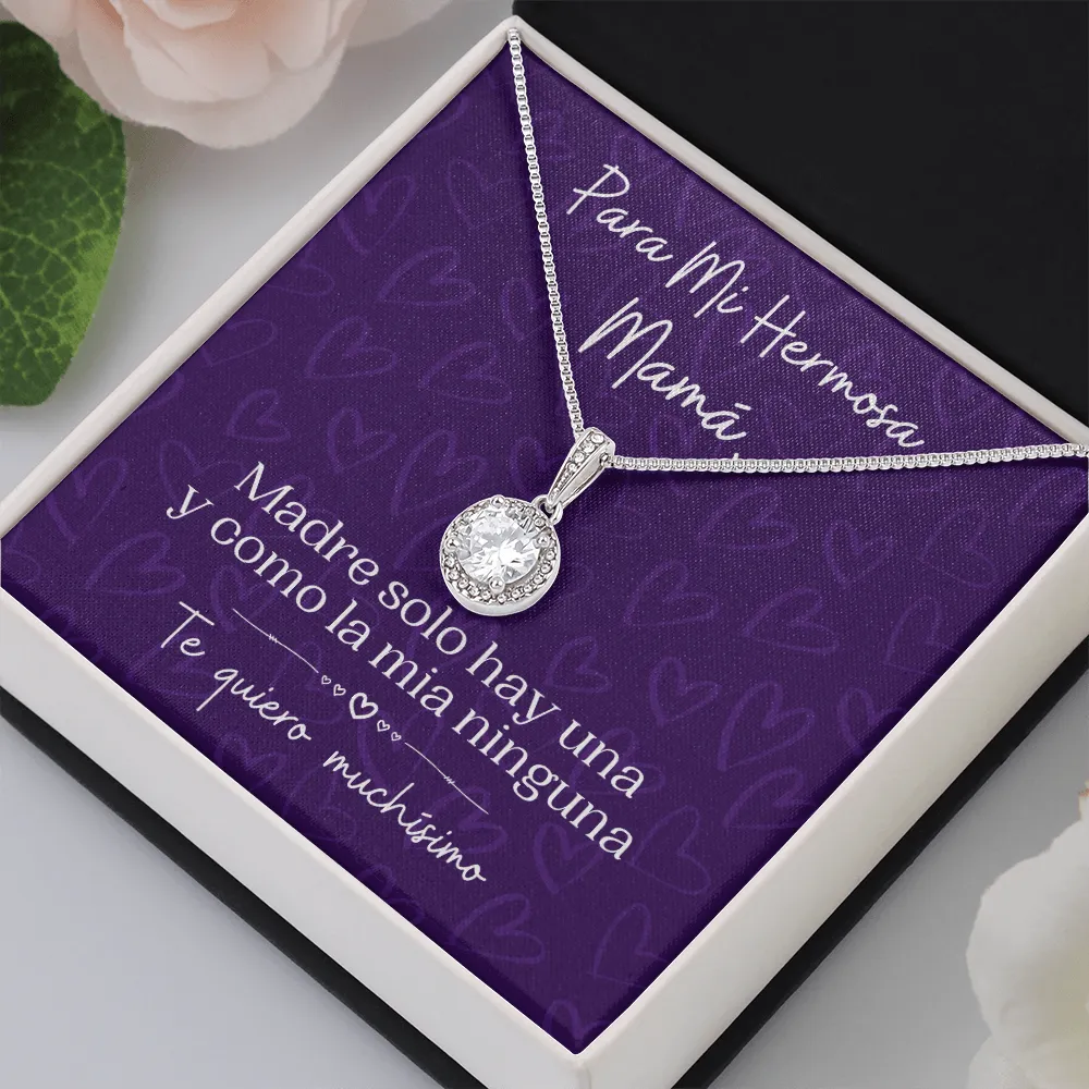 Gift for Latina Mamá | Necklace with Spanish Message