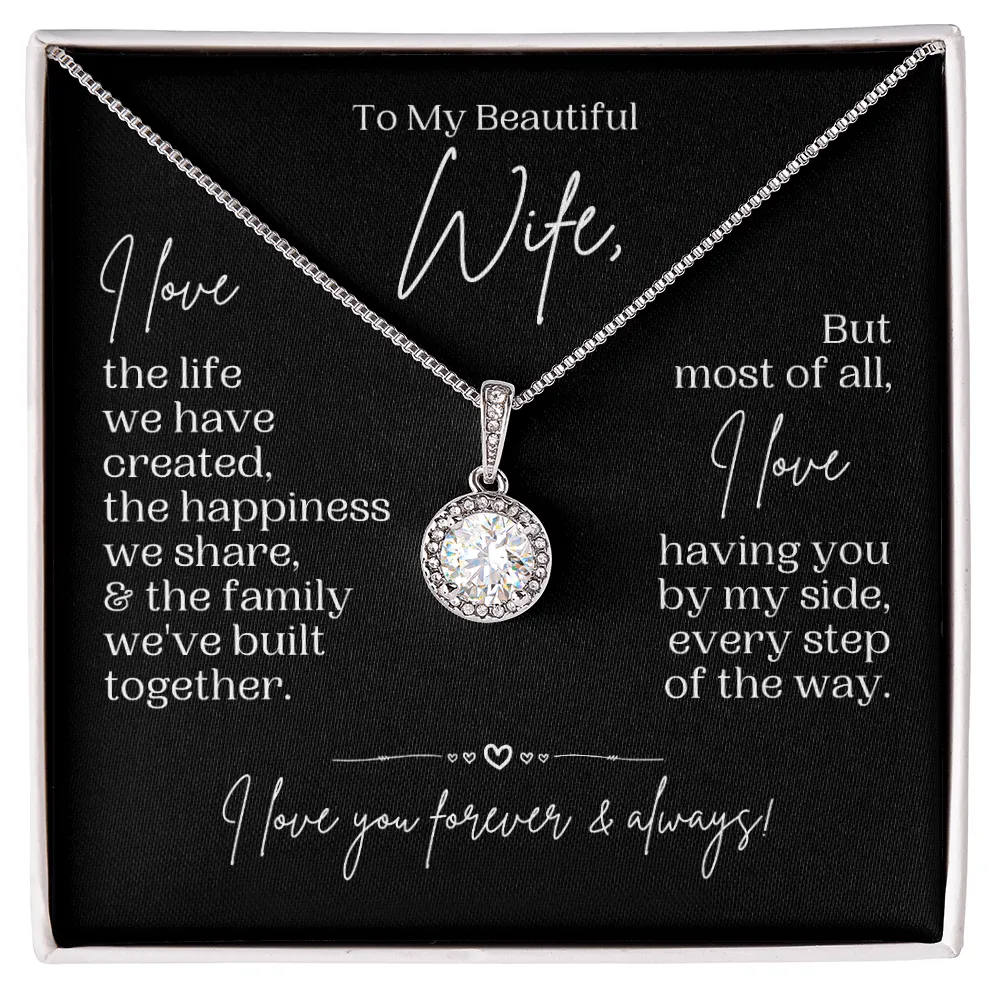 Gift for Wife | Eternal Hope Necklace | By My Side
