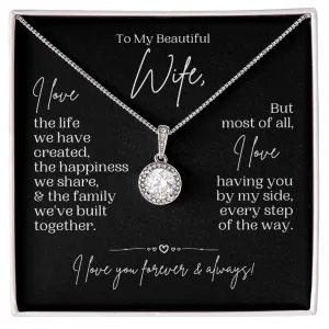 Gift for Wife | Eternal Hope Necklace | By My Side