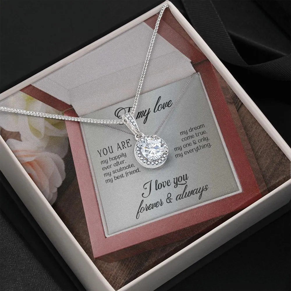 Gift To My Love - Beautiful Eternal Hope Necklace