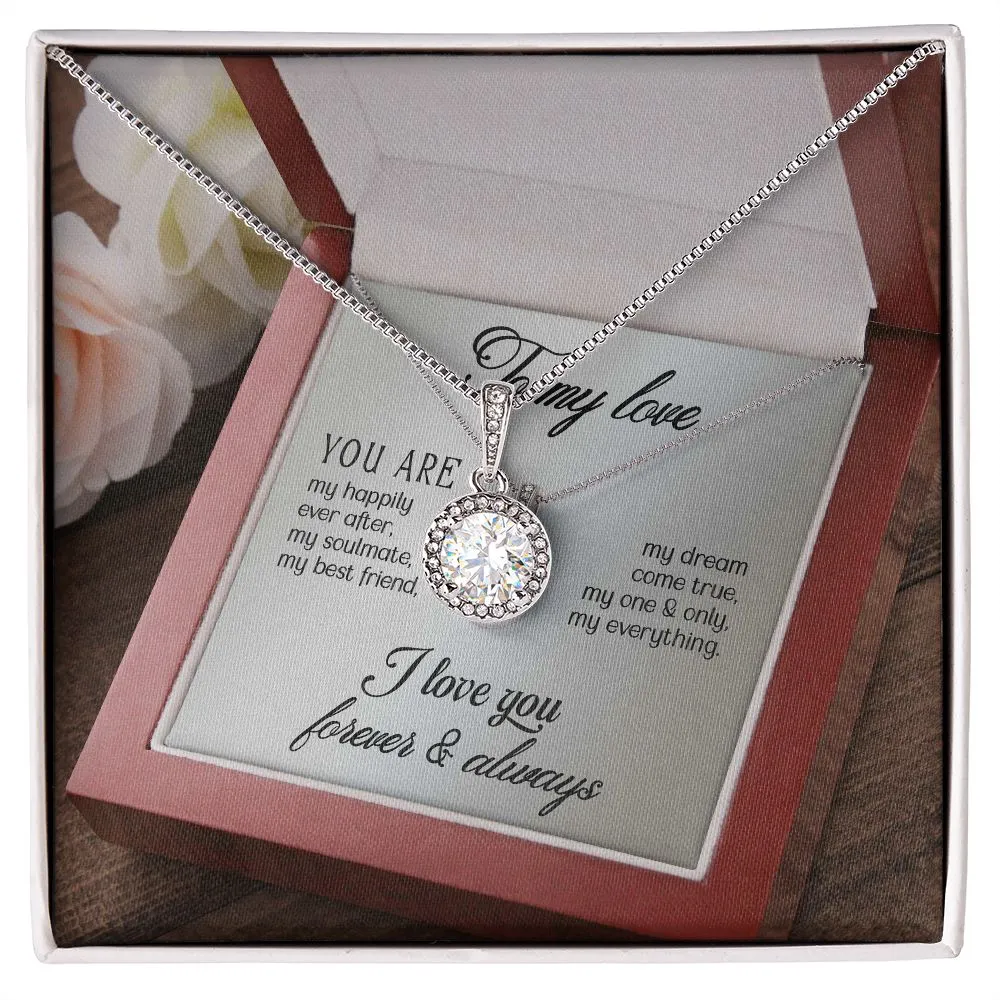 Gift To My Love - Beautiful Eternal Hope Necklace