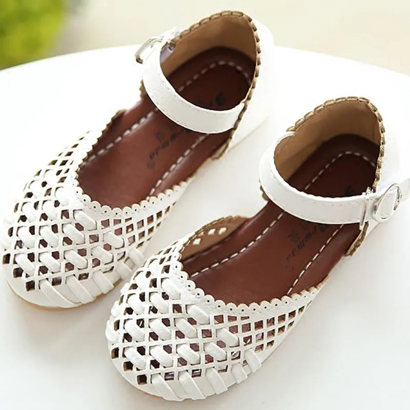 Girls Fashion Weave Sandals