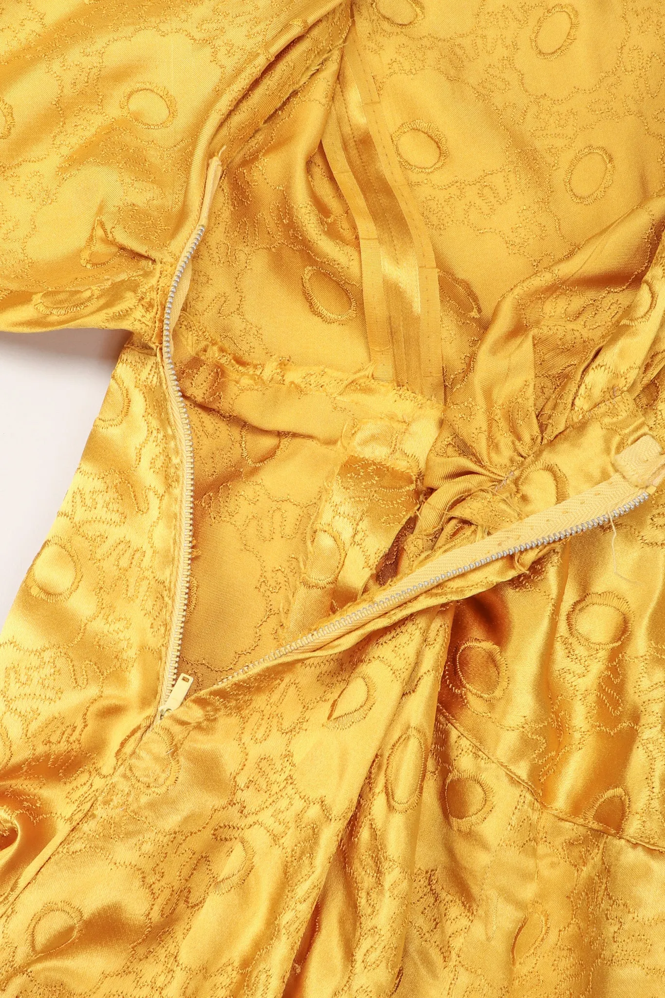 Golden Opium Satin Gown