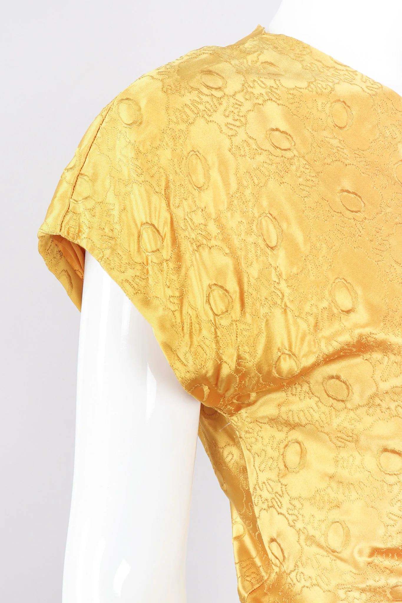 Golden Opium Satin Gown