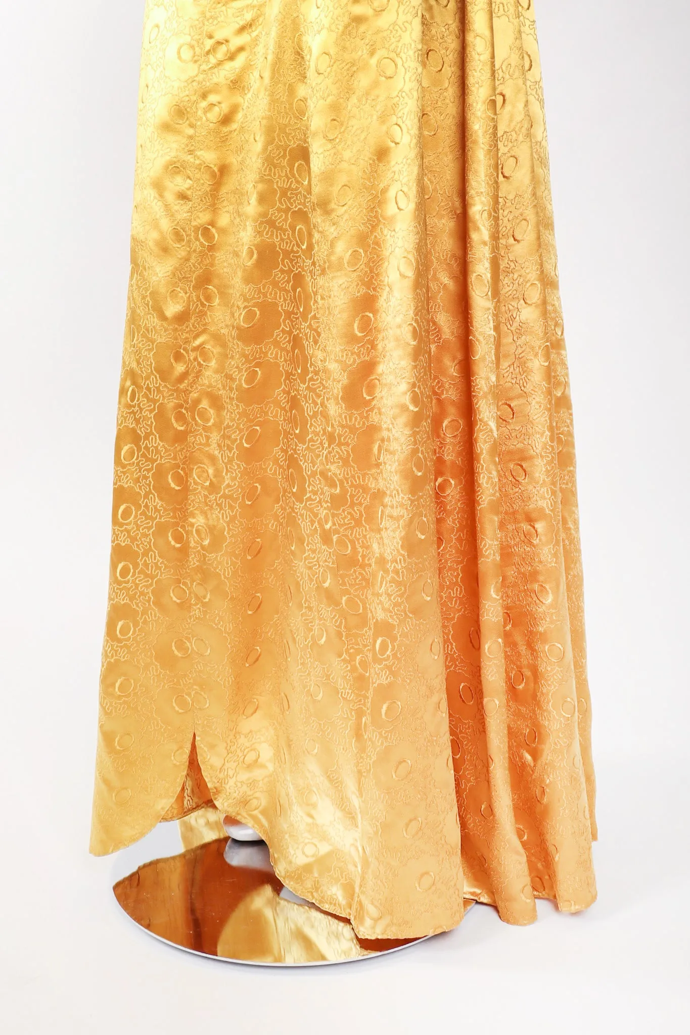 Golden Opium Satin Gown