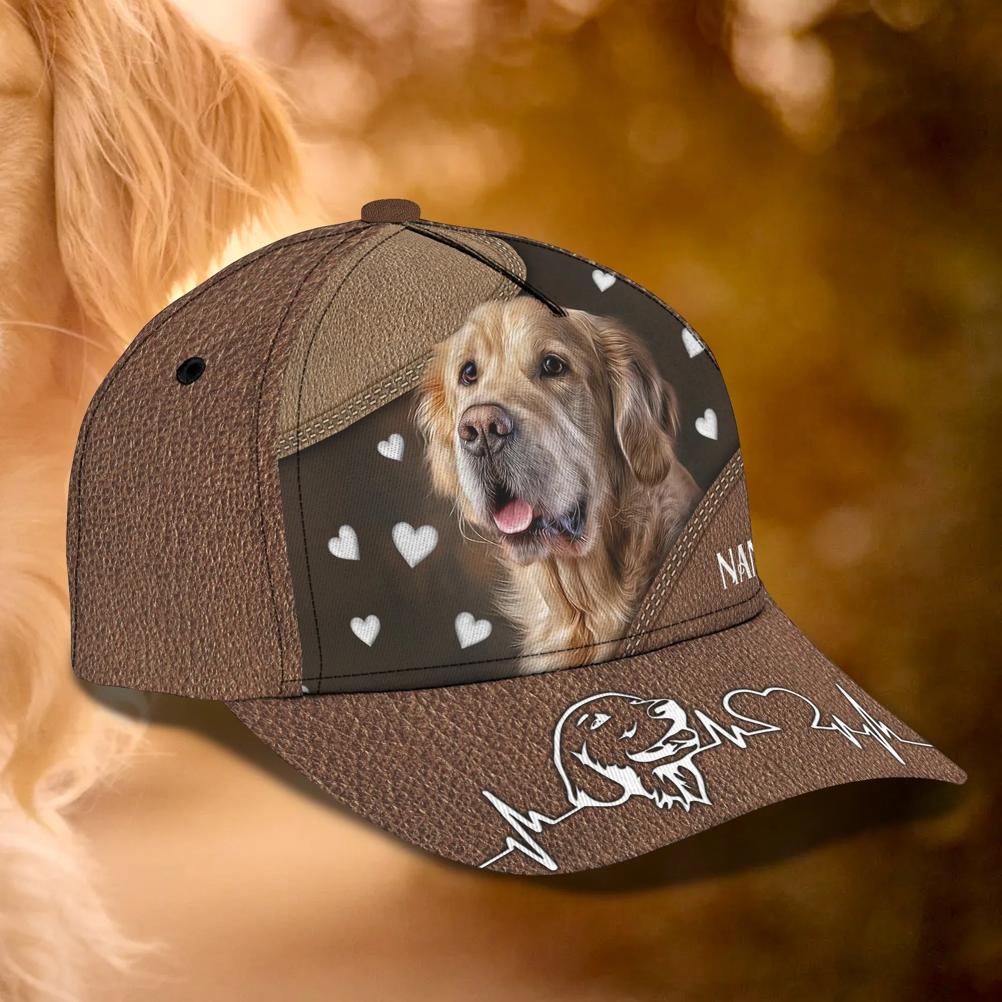 Golden - Personalized Name Cap - Tt99