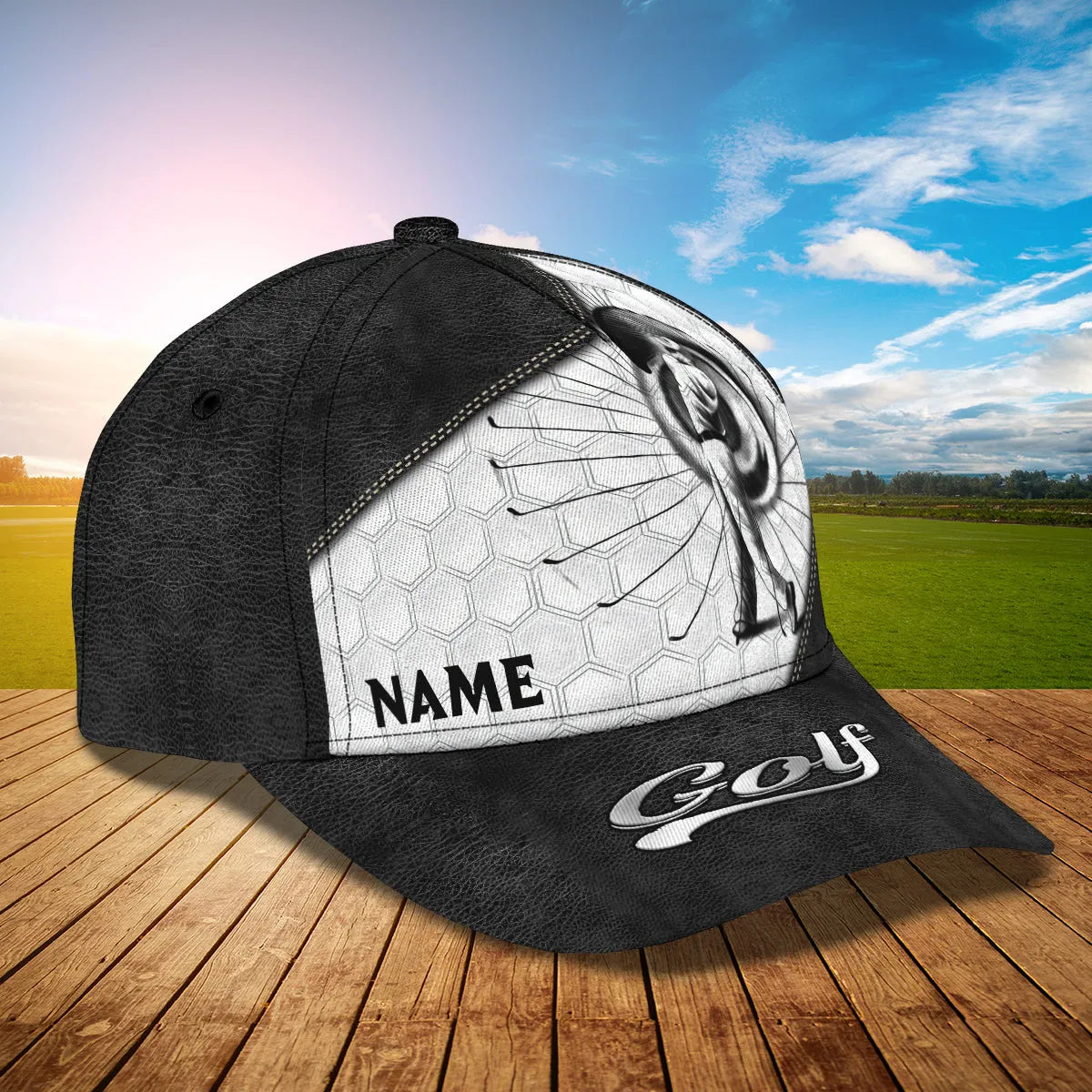 Golf - Personalized Name Cap - Loop - Lnp-cap-3