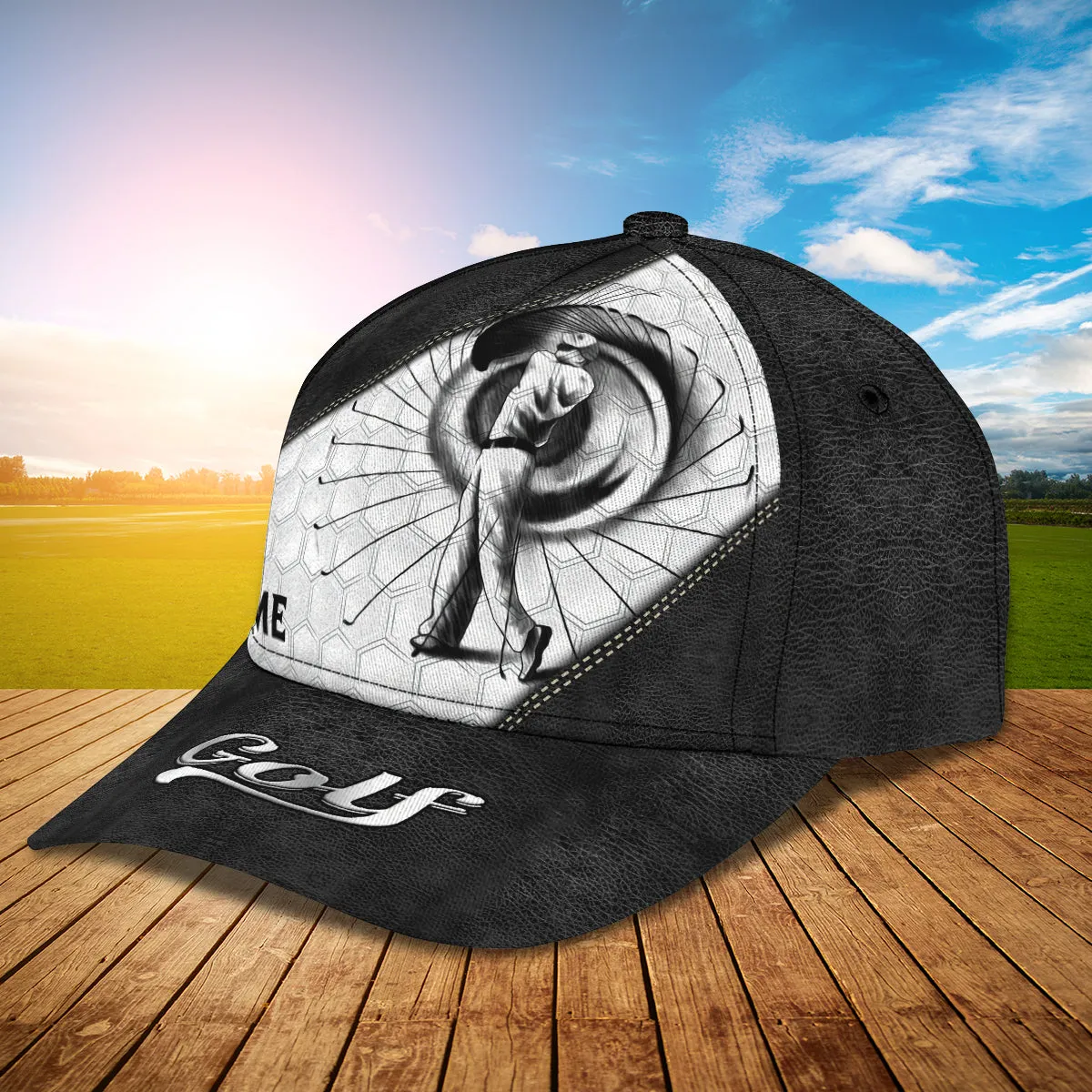 Golf - Personalized Name Cap - Loop - Lnp-cap-3