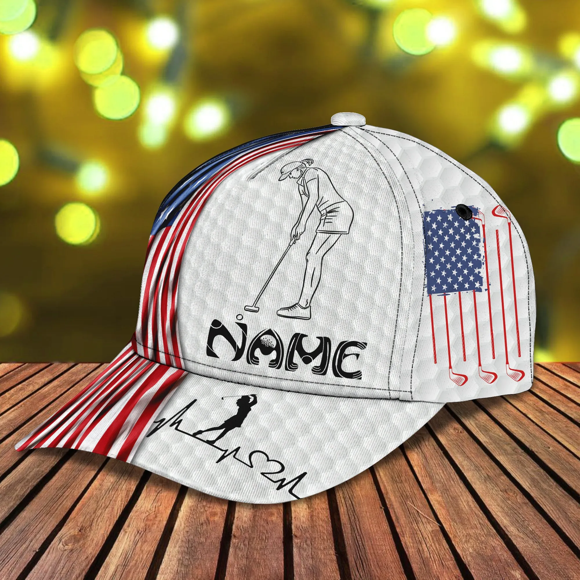 Golf - Personalized Name Cap - Tt99-153