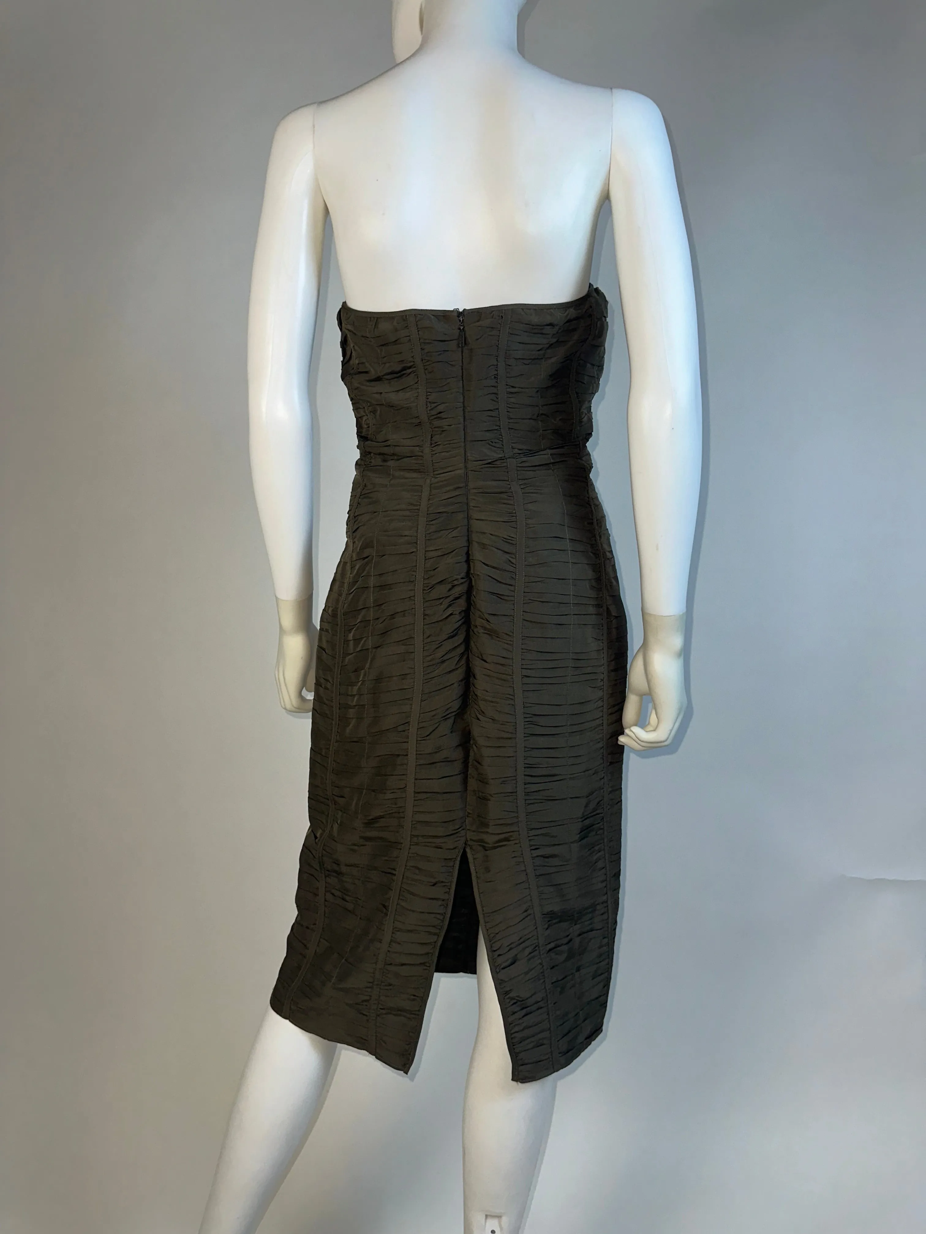 Gucci by Tom Ford SS 2001 Ruched Dress