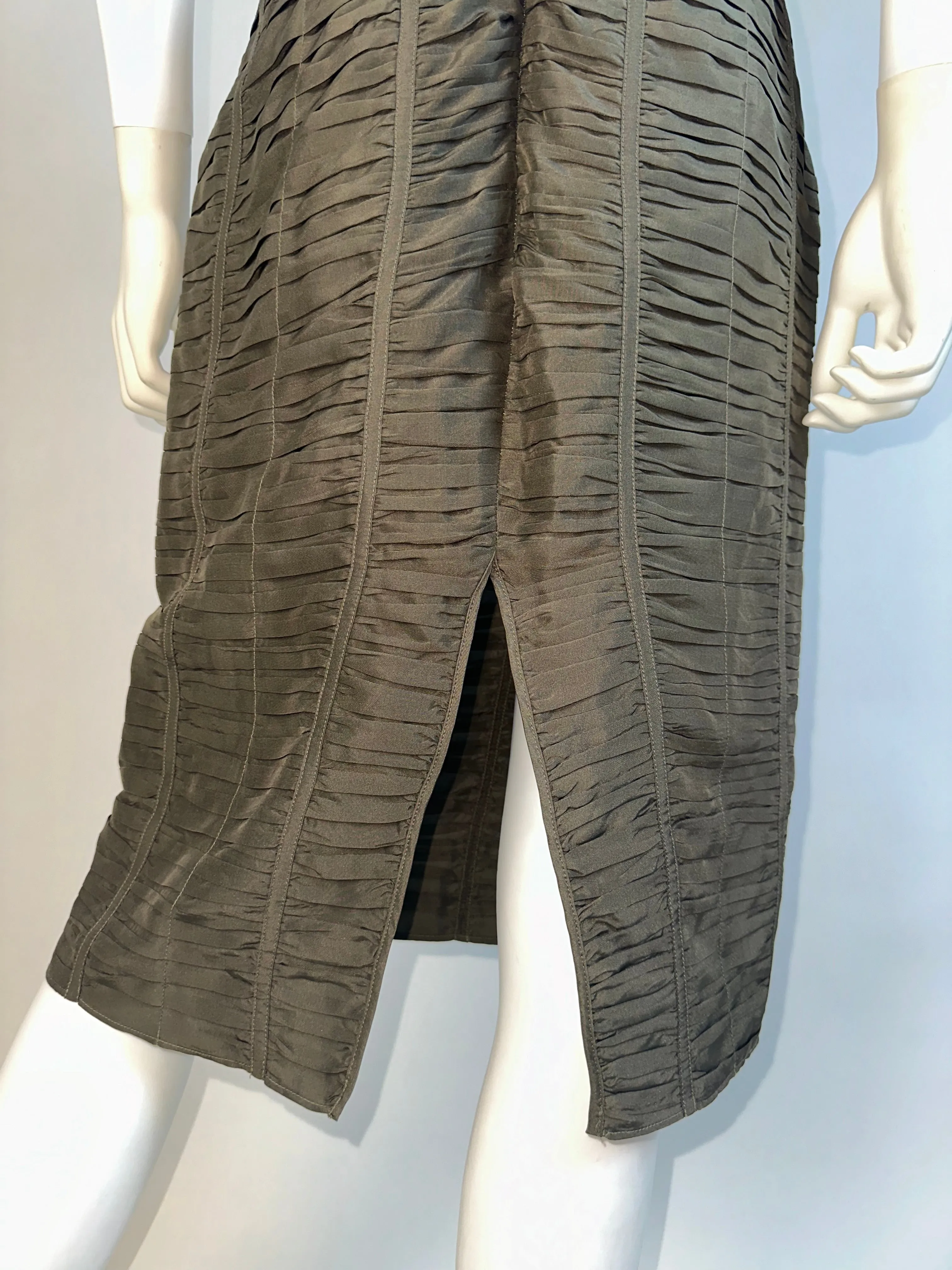 Gucci by Tom Ford SS 2001 Ruched Dress