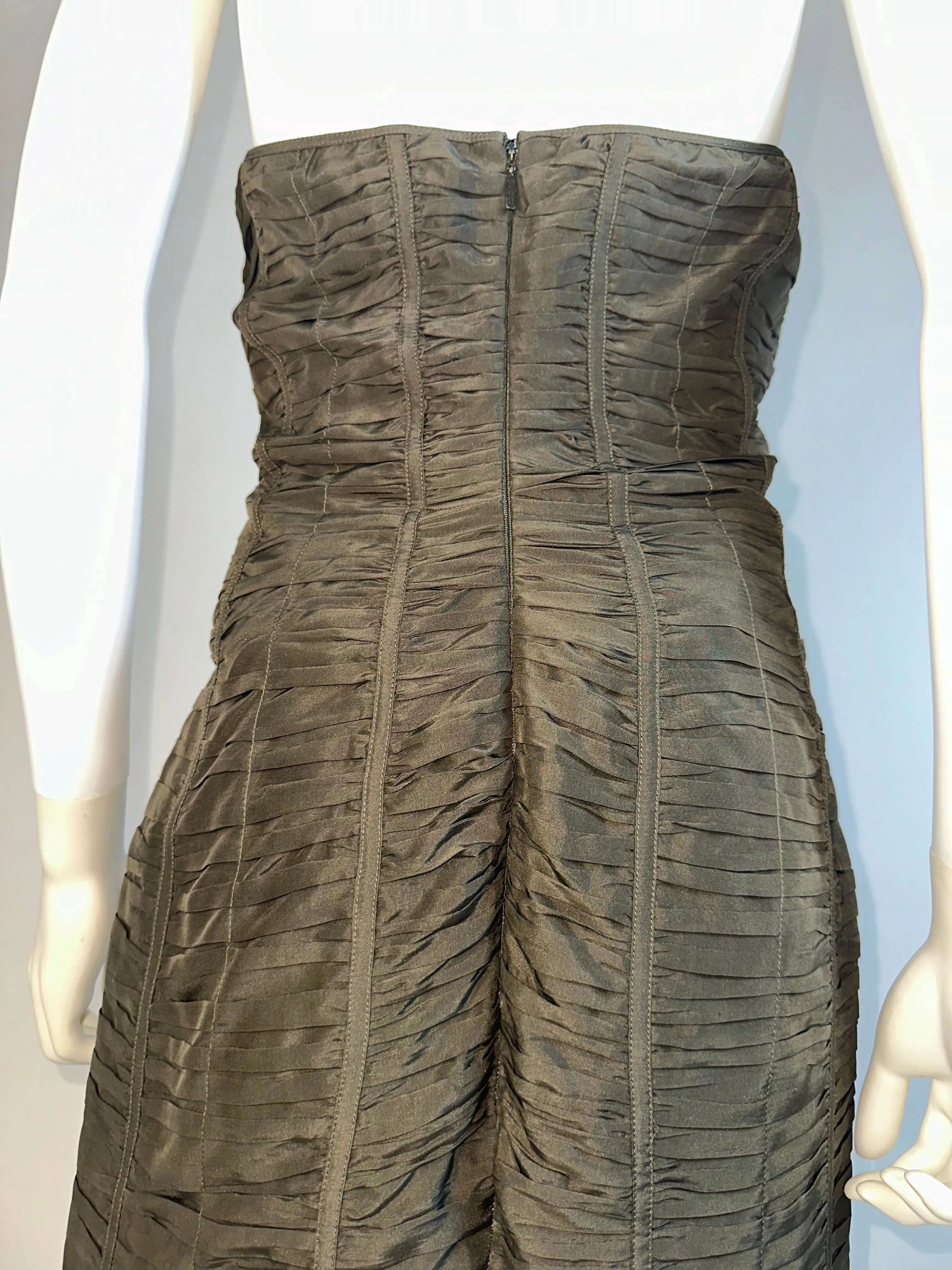 Gucci by Tom Ford SS 2001 Ruched Dress