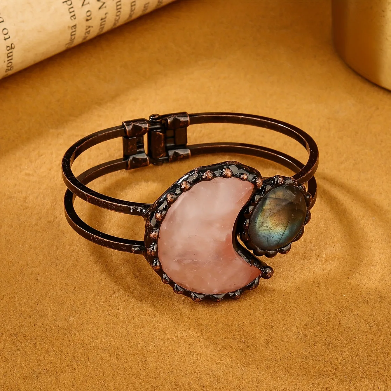 Handcrafted Natural Stone Bangle