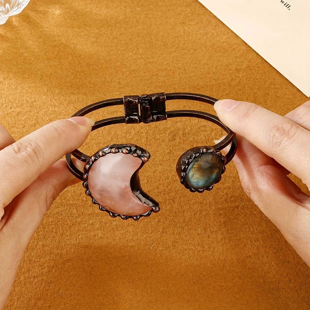 Handcrafted Natural Stone Bangle