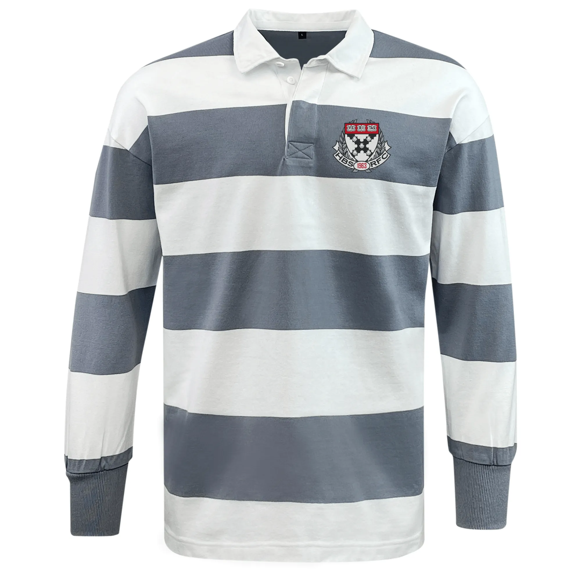 Harvard Business School RFC Classic Long Sleeve Hooped Rugby Jersey