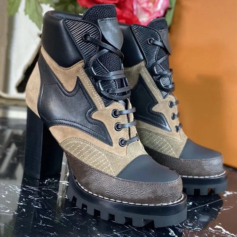 Heel High Heel Boots Female Shoes