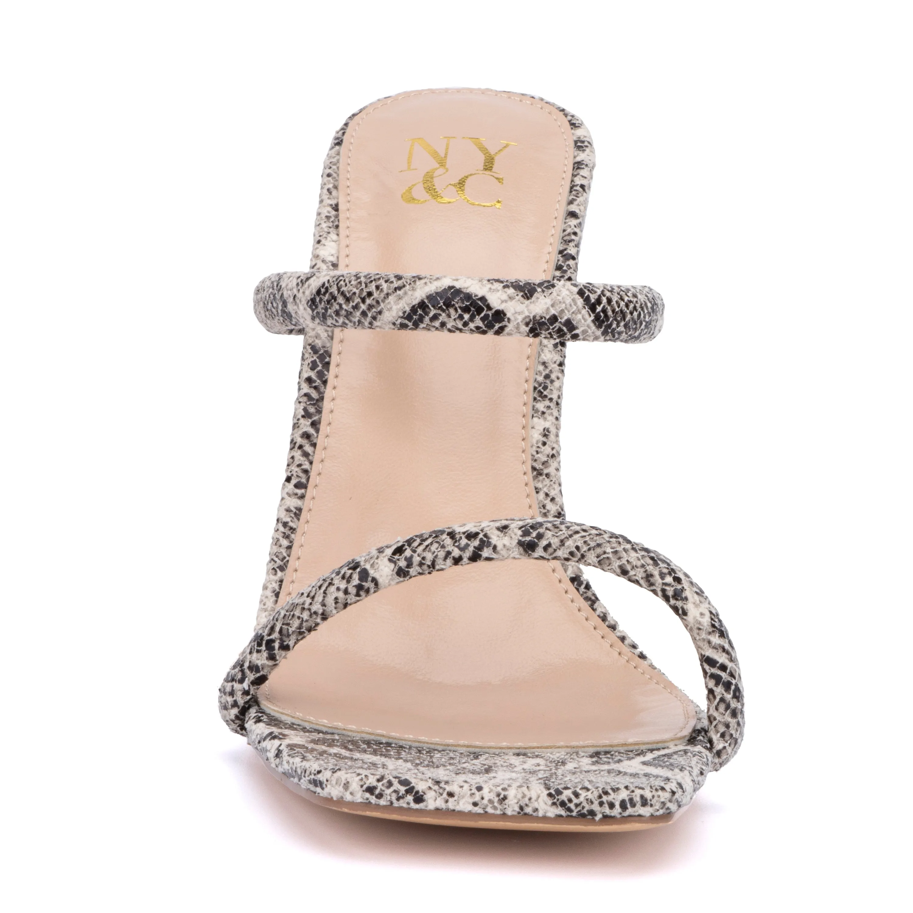 Holly Lucite Heel Sandals