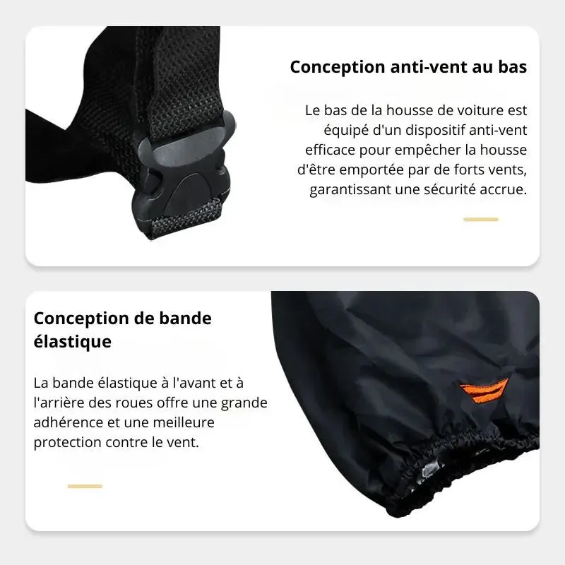 Housse moto extérieure premium