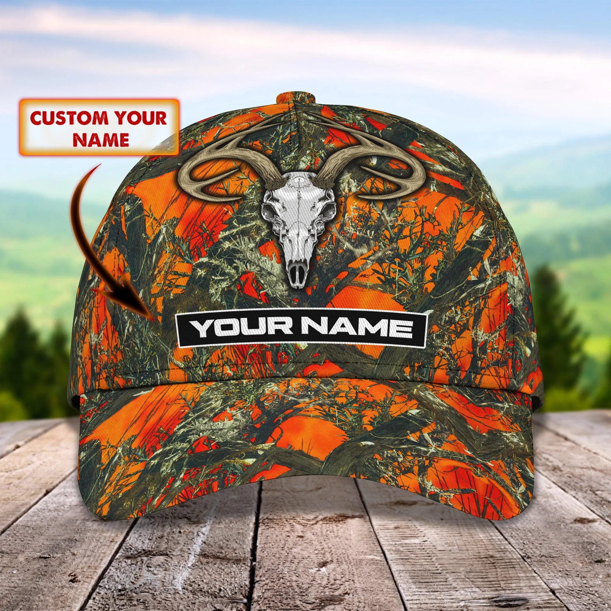 Hunting - Personalized Name Cap - Dah 31