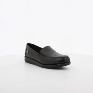 Hush Puppies Thea  Cow Tumble Leather Black