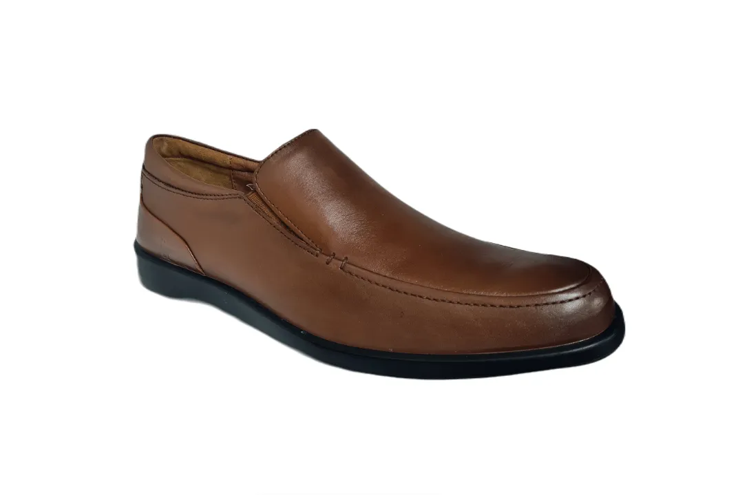 Hush Puppies Vitrus Mocc Toe Slip On Tan