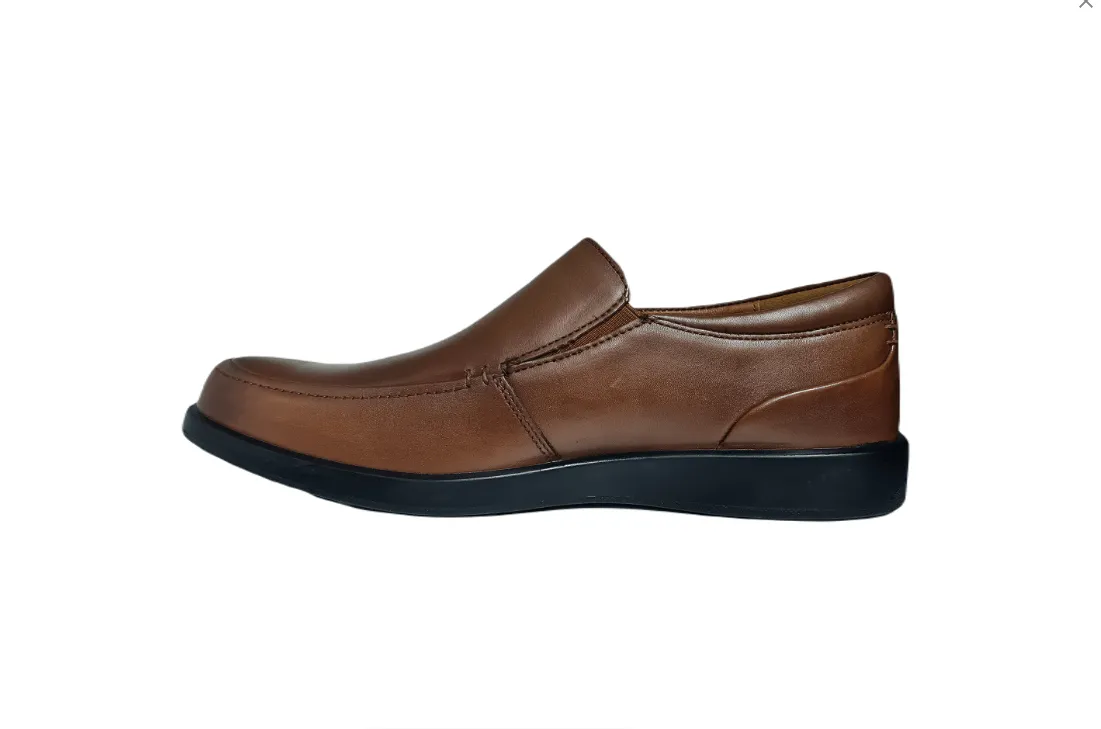 Hush Puppies Vitrus Mocc Toe Slip On Tan