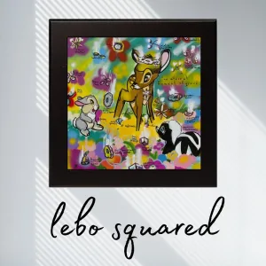 In an Eternal Moment of Grace - Lebo Framed Ceramic Tile