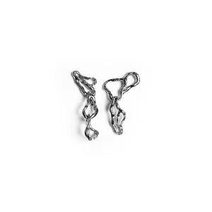 Infinity 18k White Gold Earrings