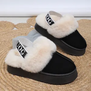 INSTOCK-2024 autumn and winter new fur boot