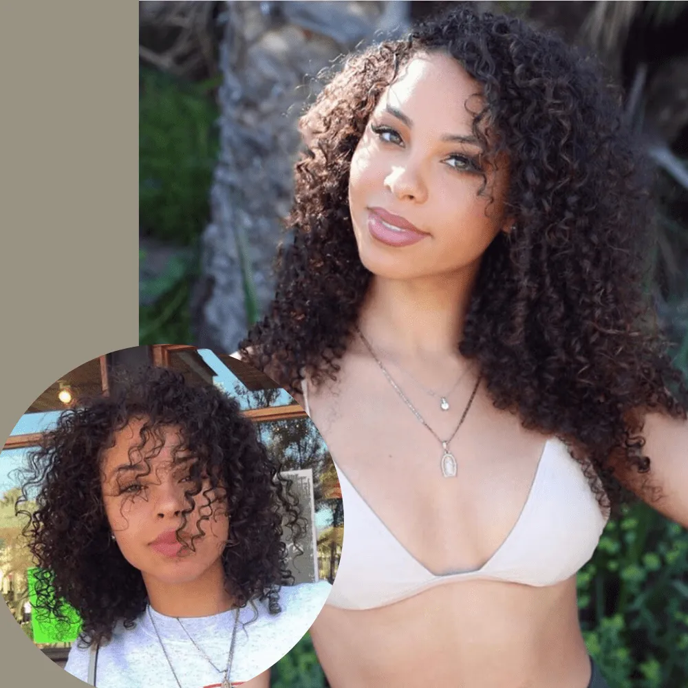 Island Curly (3c) 120g Classic Clip-in Set