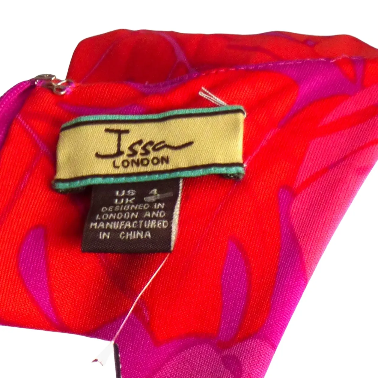 ISSA- NWT 2013 Multi Color Jersey Knit Gown, Size 4