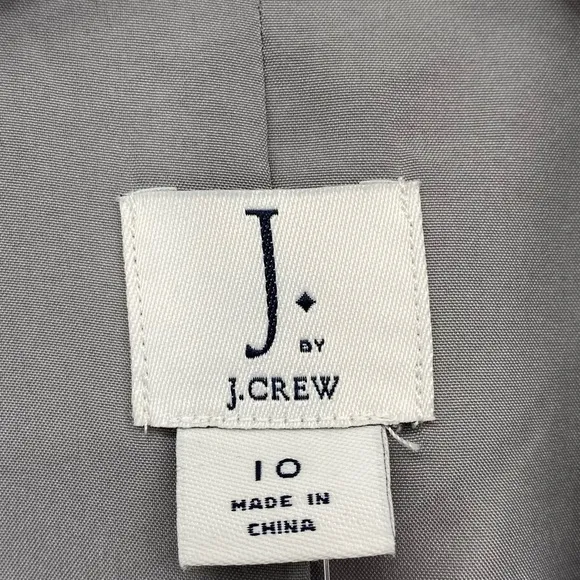 J.Crew Gray Lightweight Blazer Size 10