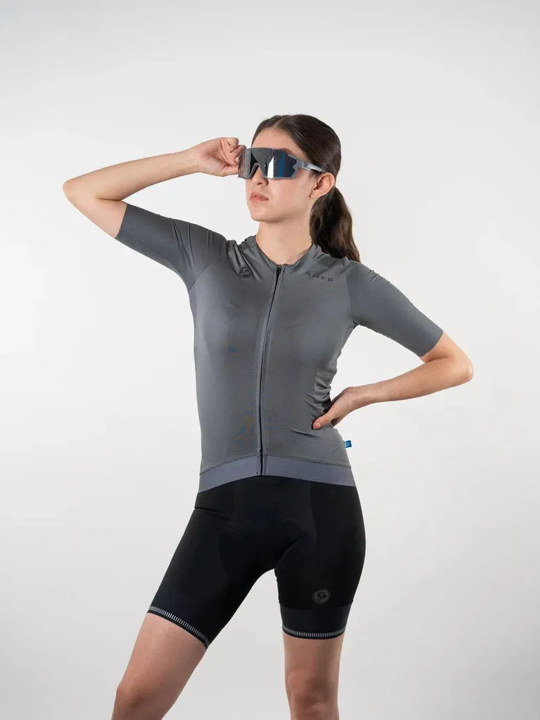 Jersey Geovanny Velo Core unisex gris oxford