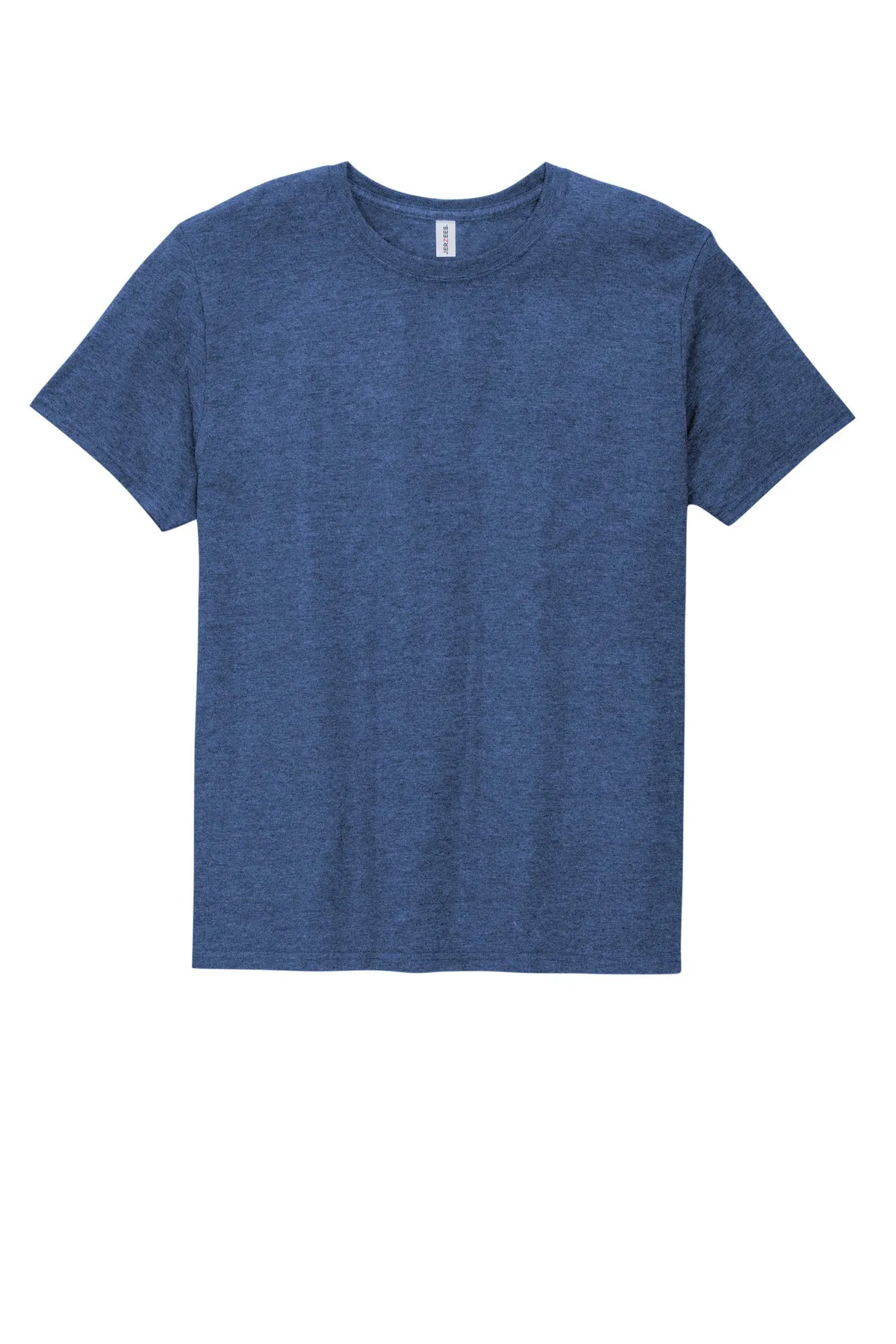 Jerzees Premium Blend Ring Spun T-Shirt 560M Retro Heather Royal