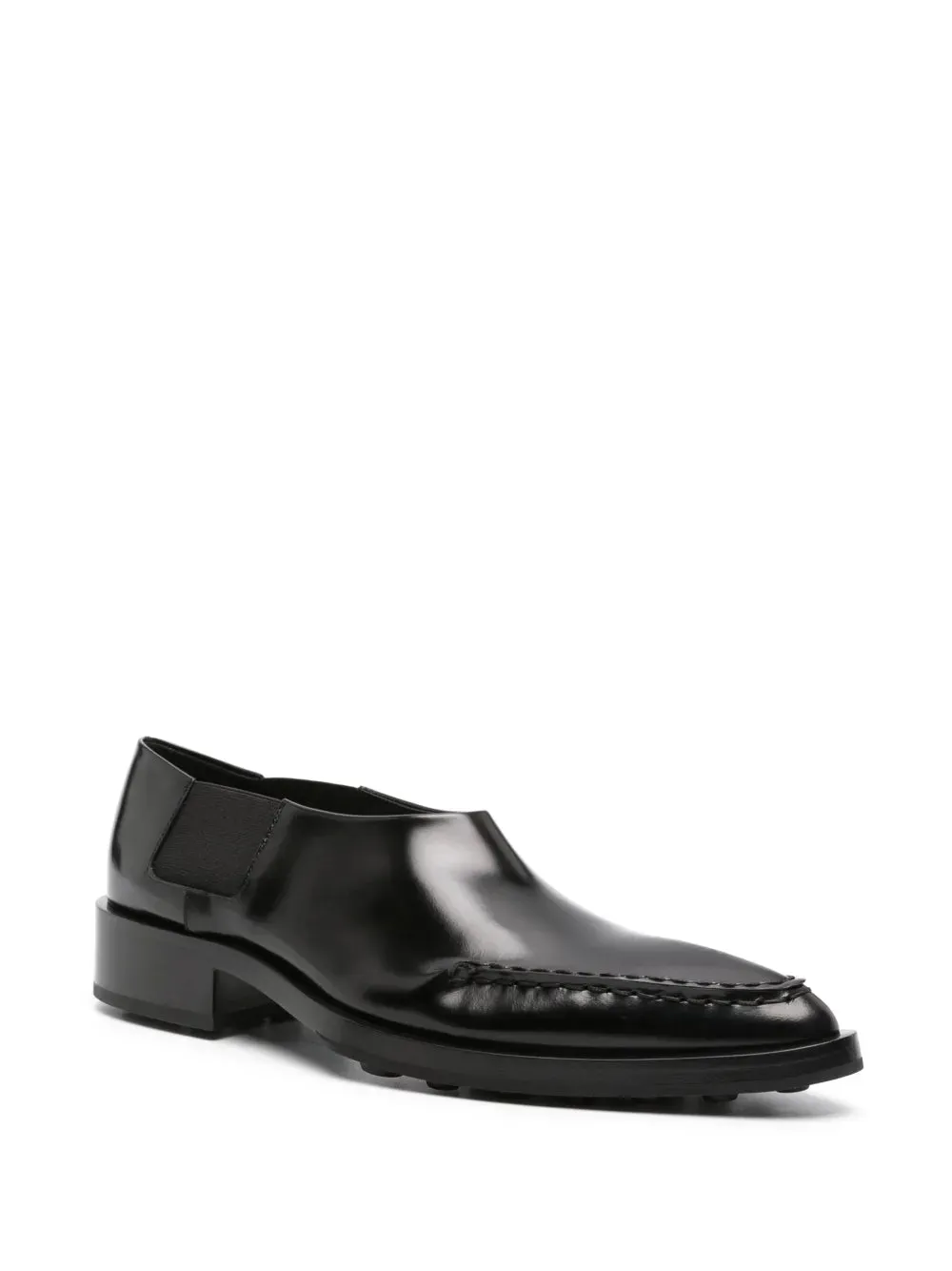 Jil Sander pointed-toe leather loafers