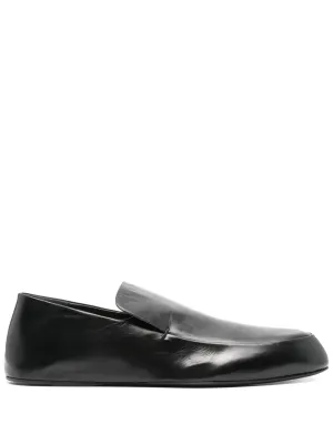 Jil Sander slip-on leather loafers