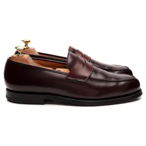 'Jim 2' Burgundy Leather Loafers UK 9.5 D