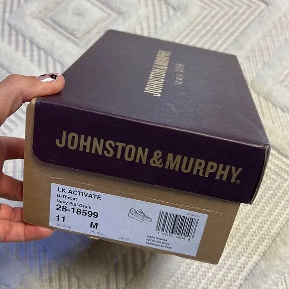 Johnston &amp; Murphy Activate Sneaker in Navy