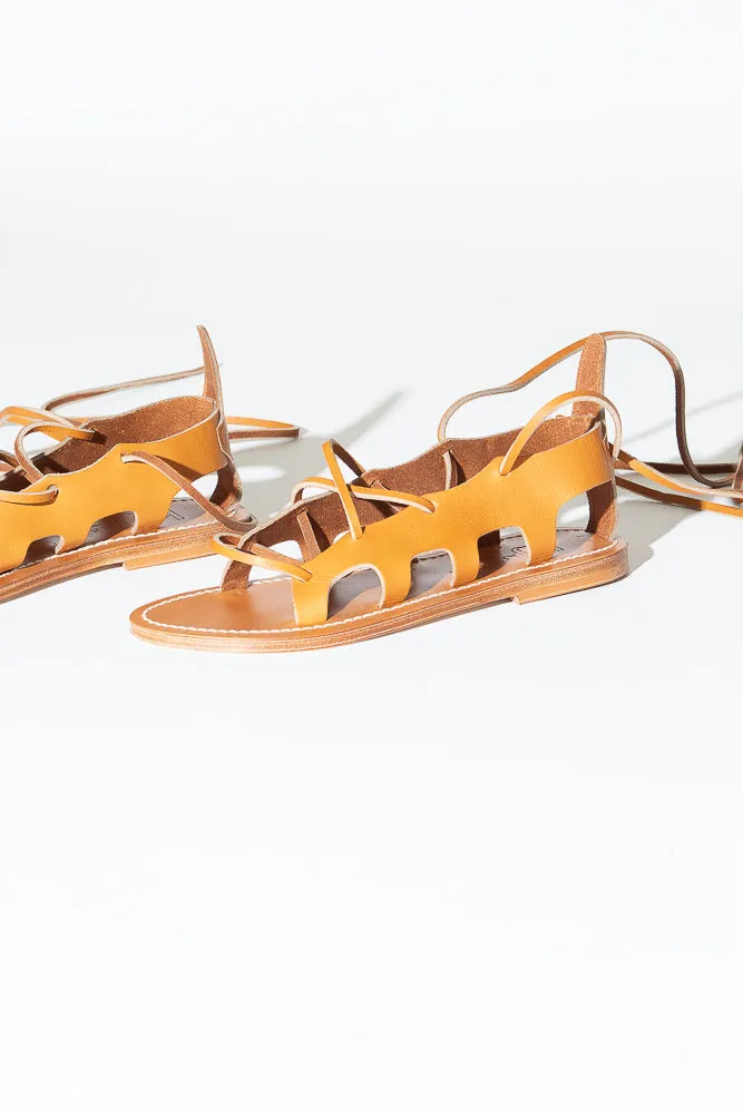 K. Jacques x Duro Olowu Janus Sandal in Natural