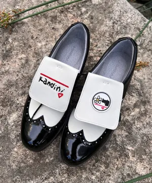 KANDINI Women's Classic Golf Shoes - Black
