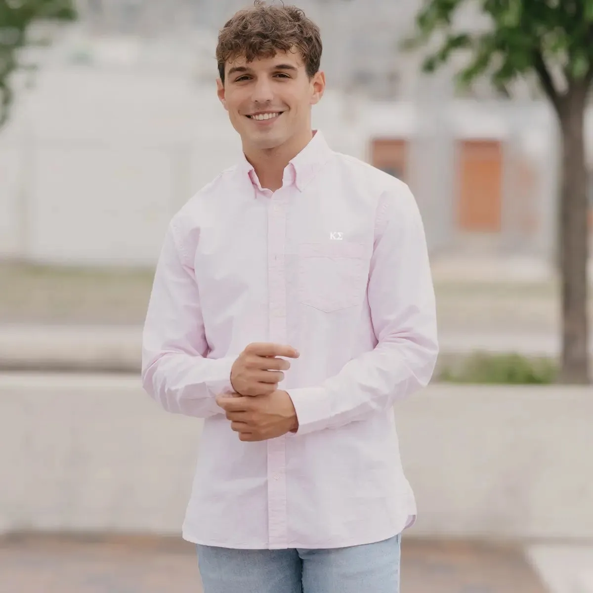 Kappa Sig Brooks Brothers Oxford Button Up Shirt